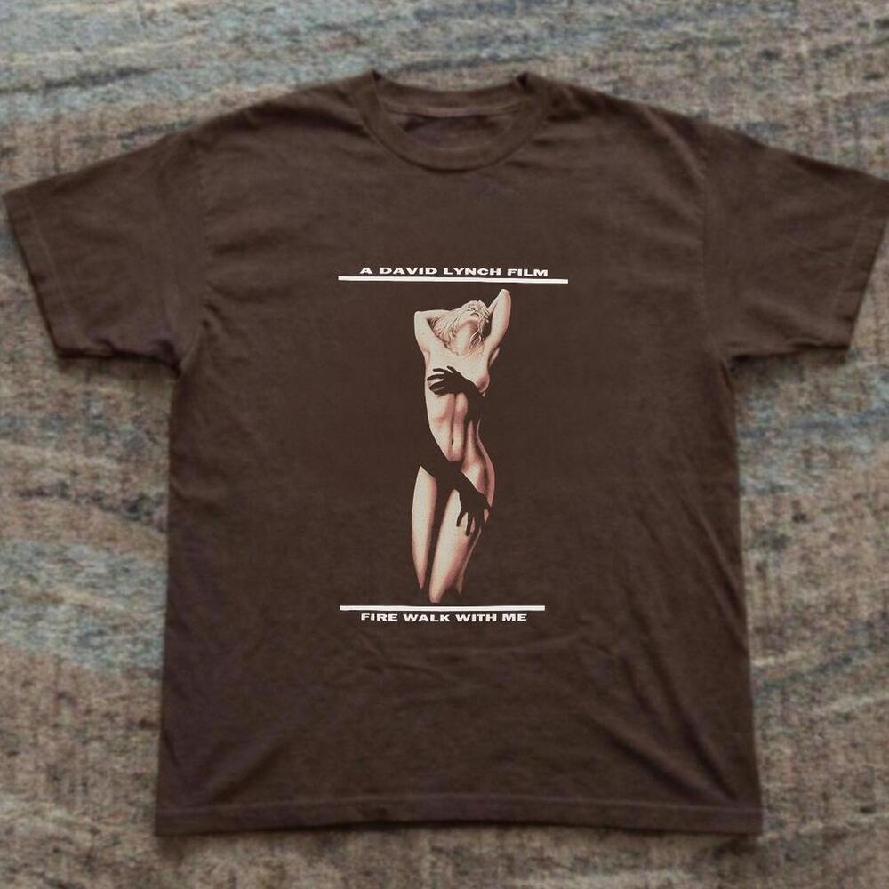 Gildan Brown T Shirt David Lynch Fire Walk With Me Brown T Shirt
